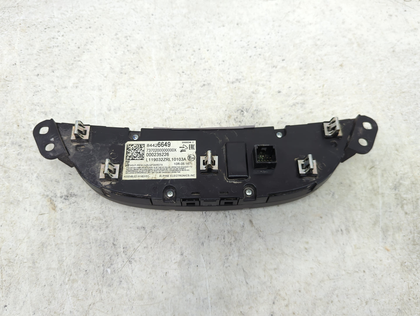 2018-2021 Chevrolet Malibu Climate Control Module Temperature AC/Heater Replacement P/N:84426649 7370200000000X Fits OEM Use