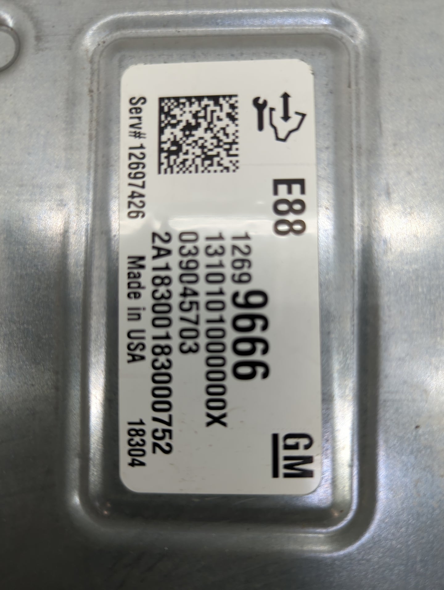 2018-2019 Chevrolet Malibu PCM Engine Control Computer ECU ECM PCU OEM P/N:12699666 A2C74775700 AC, 12697426 Fits Fits 2018 