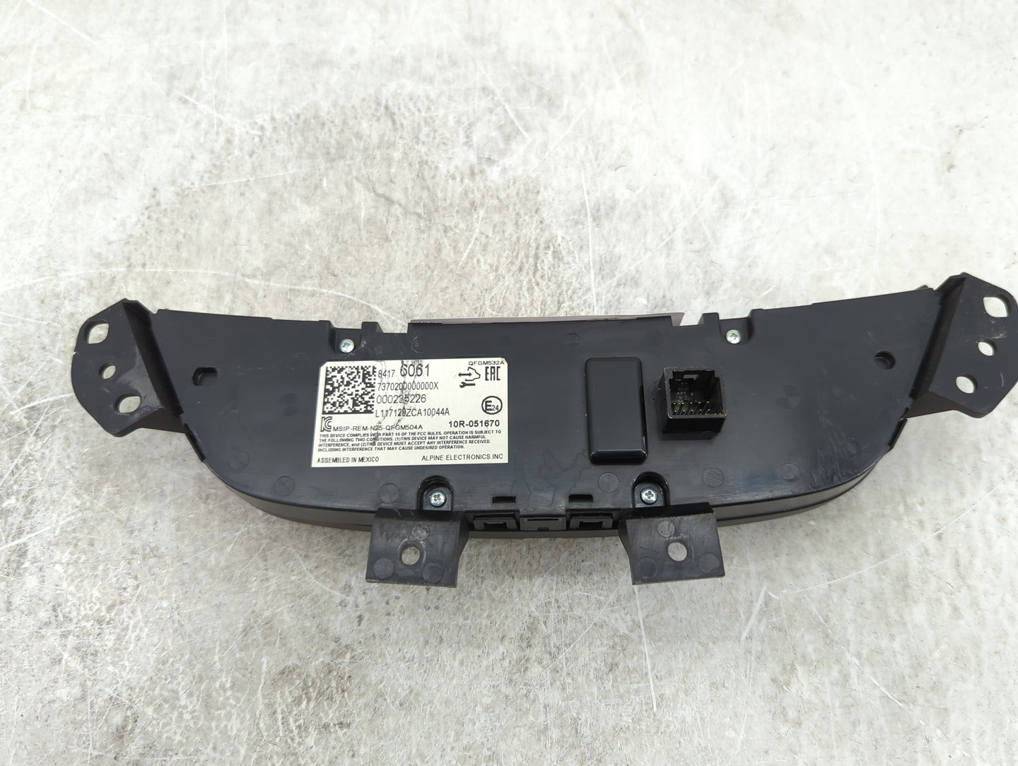 2018-2021 Chevrolet Malibu Climate Control Module Temperature AC/Heater Replacement P/N:13593061 13598417 Fits OEM Used Auto