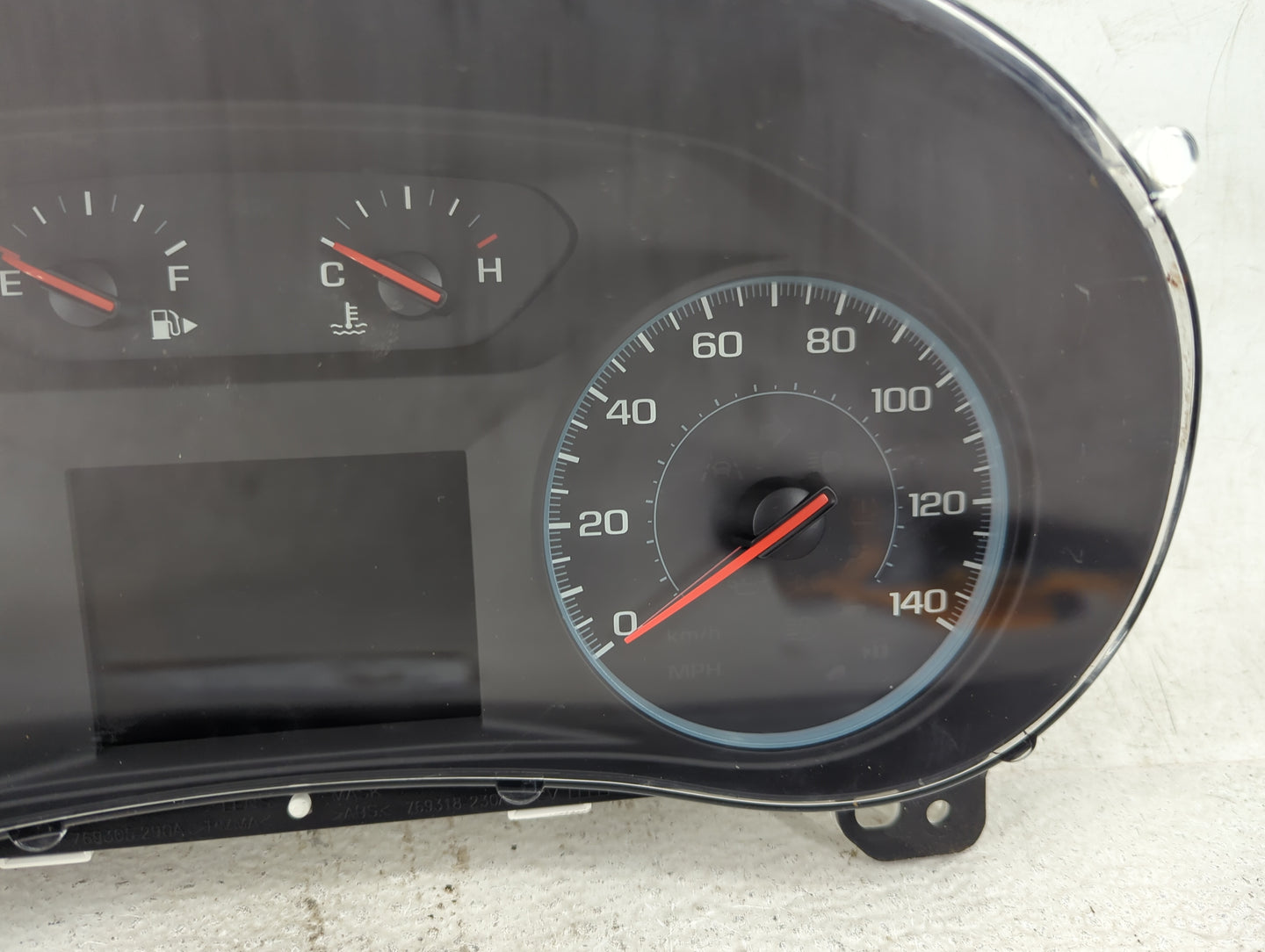 2019 Chevrolet Malibu Instrument Cluster Speedometer Gauges P/N:84524327 Fits OEM Used Auto Parts - Oemusedautoparts1.com
