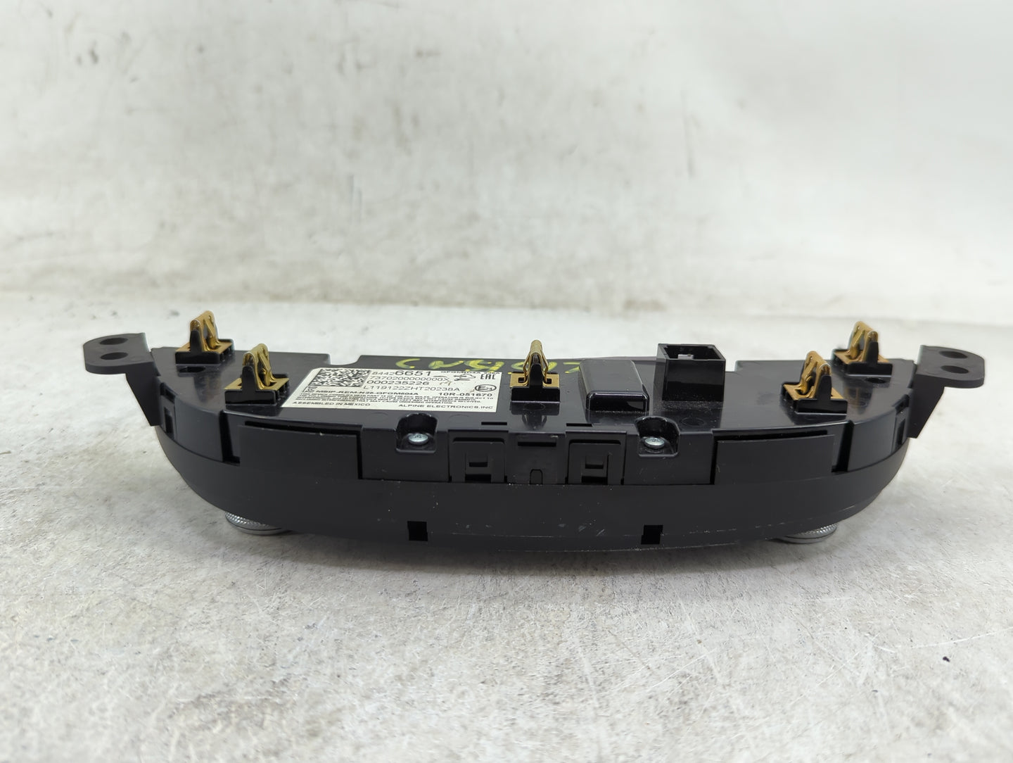 2019-2021 Chevrolet Malibu Climate Control Module Temperature AC/Heater Replacement P/N:84426651 Fits Fits 2019 2020 2021 OE