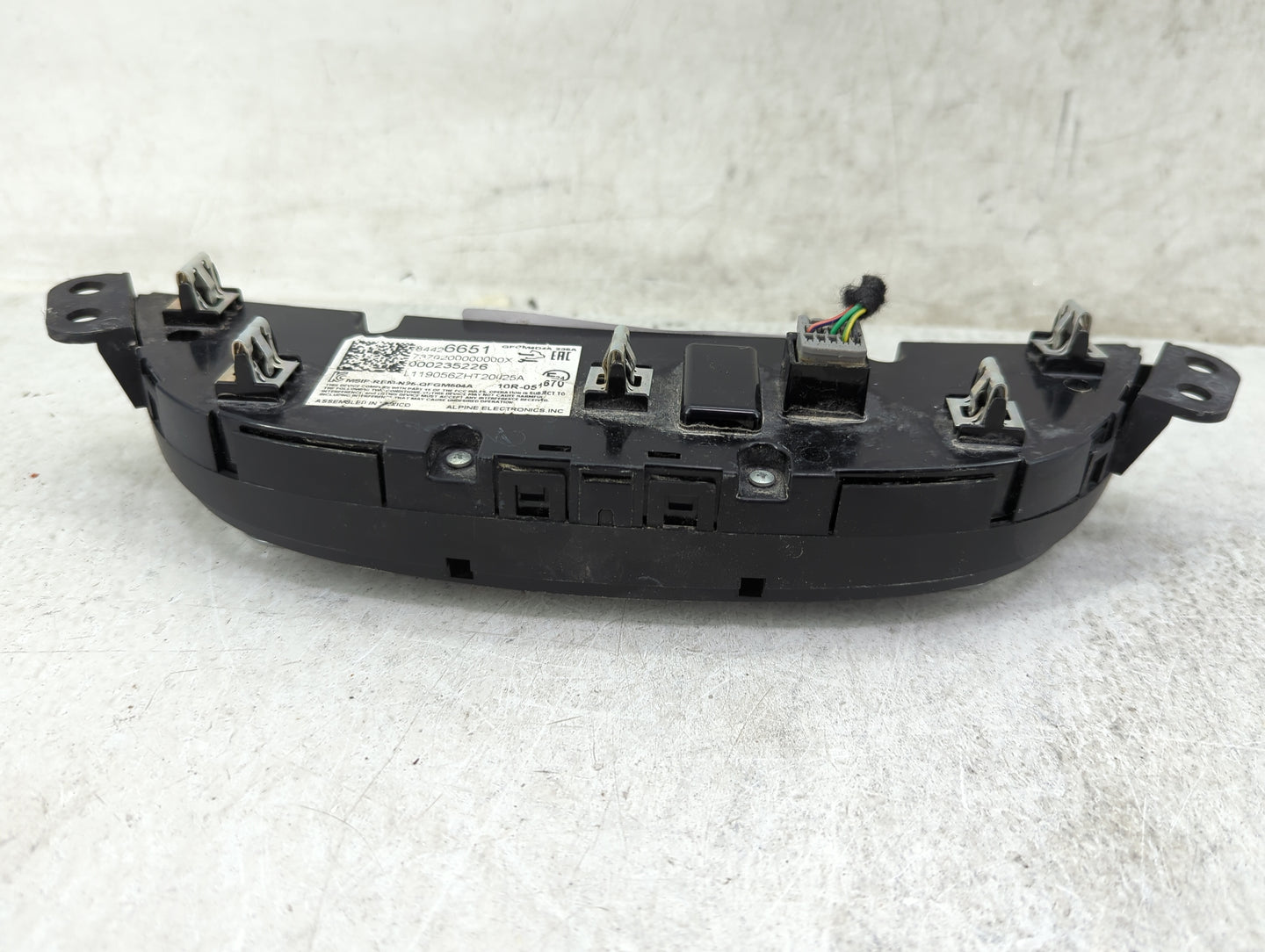 2019-2021 Chevrolet Malibu Climate Control Module Temperature AC/Heater Replacement P/N:84426651 Fits Fits 2019 2020 2021 OE