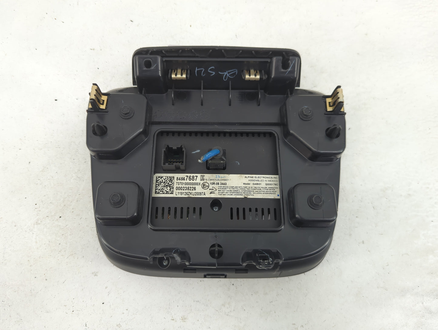 2019 Chevrolet Malibu Information Display Screen Black - Oemusedautoparts1.com
