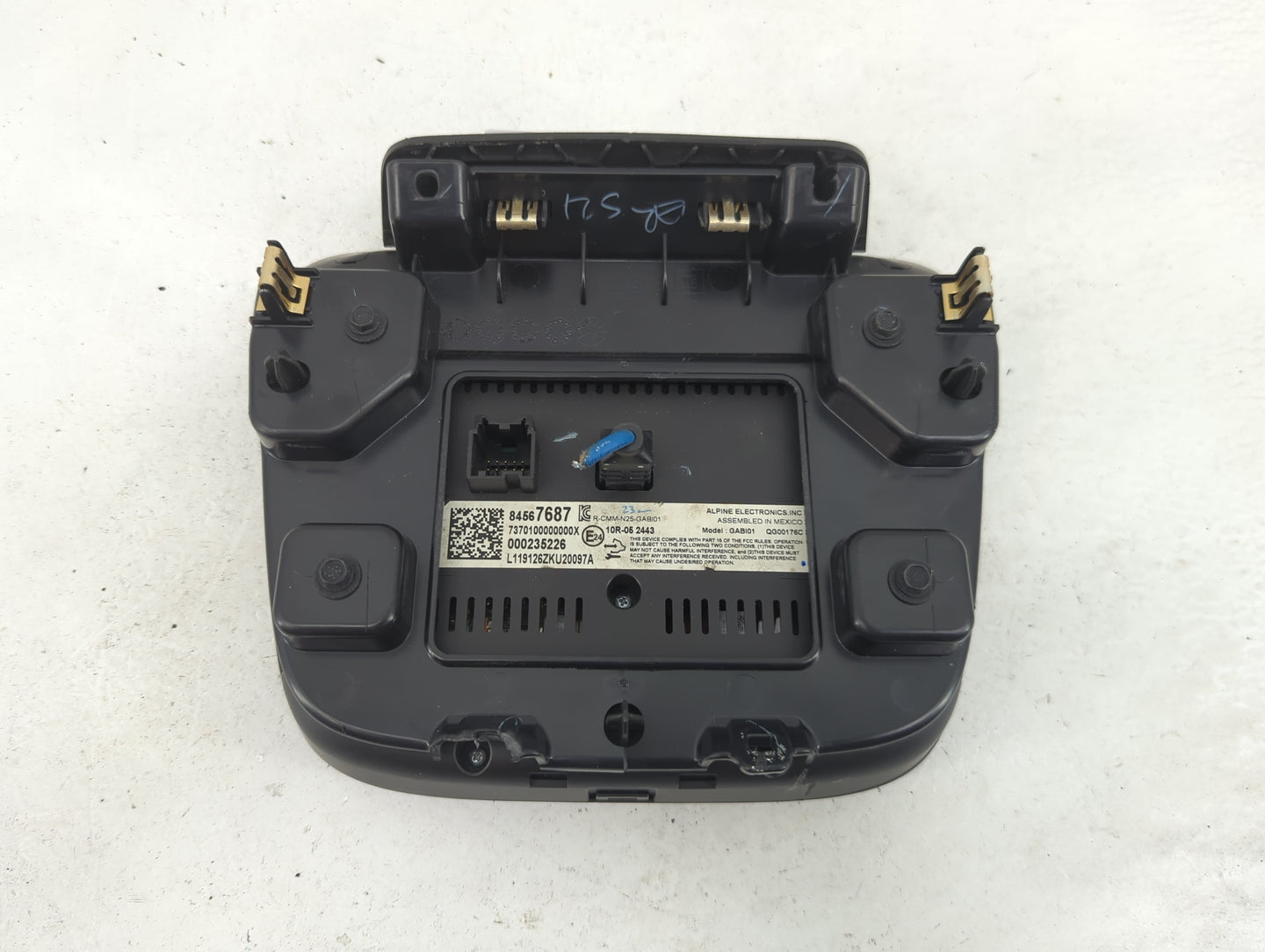 2019 Chevrolet Malibu Information Display Screen Black - Oemusedautoparts1.com