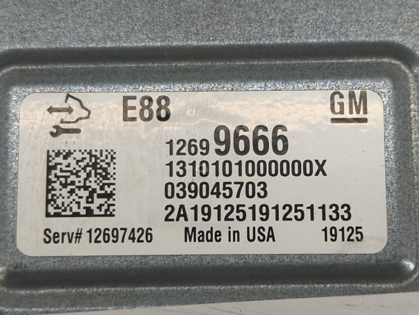 2018-2019 Chevrolet Malibu PCM Engine Control Computer ECU ECM PCU OEM P/N:12699666 12697426 Fits Fits 2018 2019 OEM Used Au