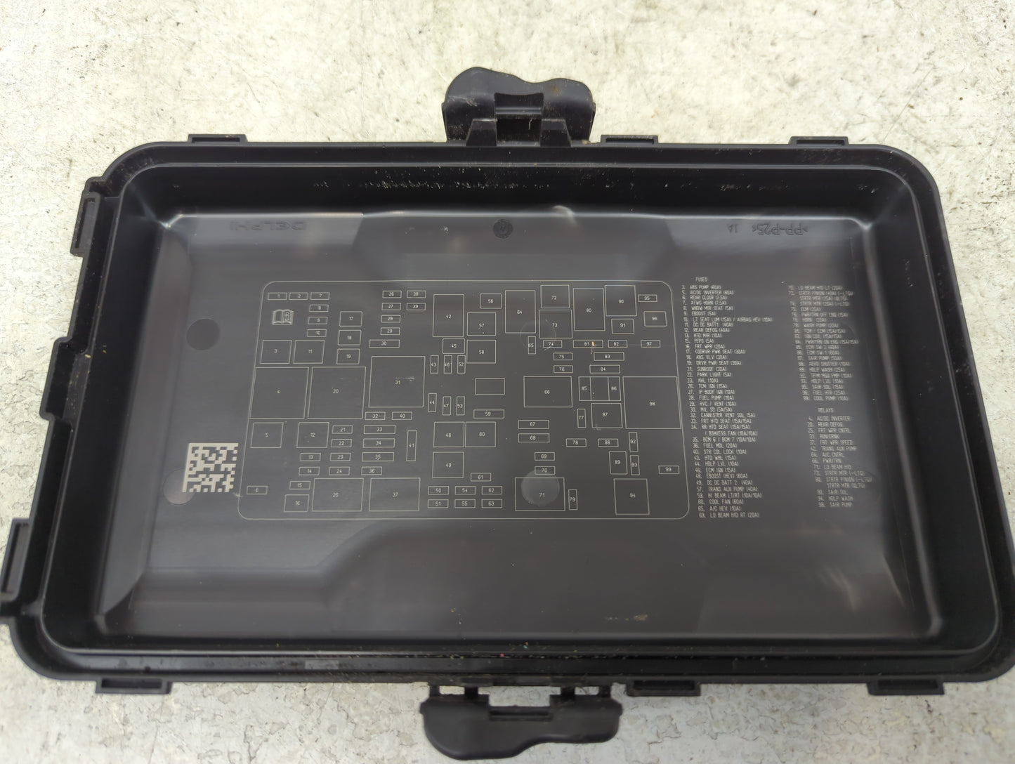 2019 Chevrolet Malibu Fusebox Fuse Box Panel Relay Module P/N:13422668 13455281, 13500127, 13500128, 13500113, 6132A33 Fits 