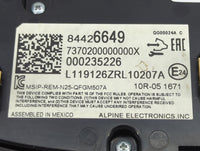2019-2021 Chevrolet Malibu Climate Control Module Temperature AC/Heater Replacement P/N:84426649 7370200000000X Fits OEM Use