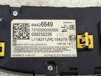 2018-2021 Chevrolet Malibu Climate Control Module Temperature AC/Heater Replacement P/N:84426649 7370200000000X Fits OEM Use