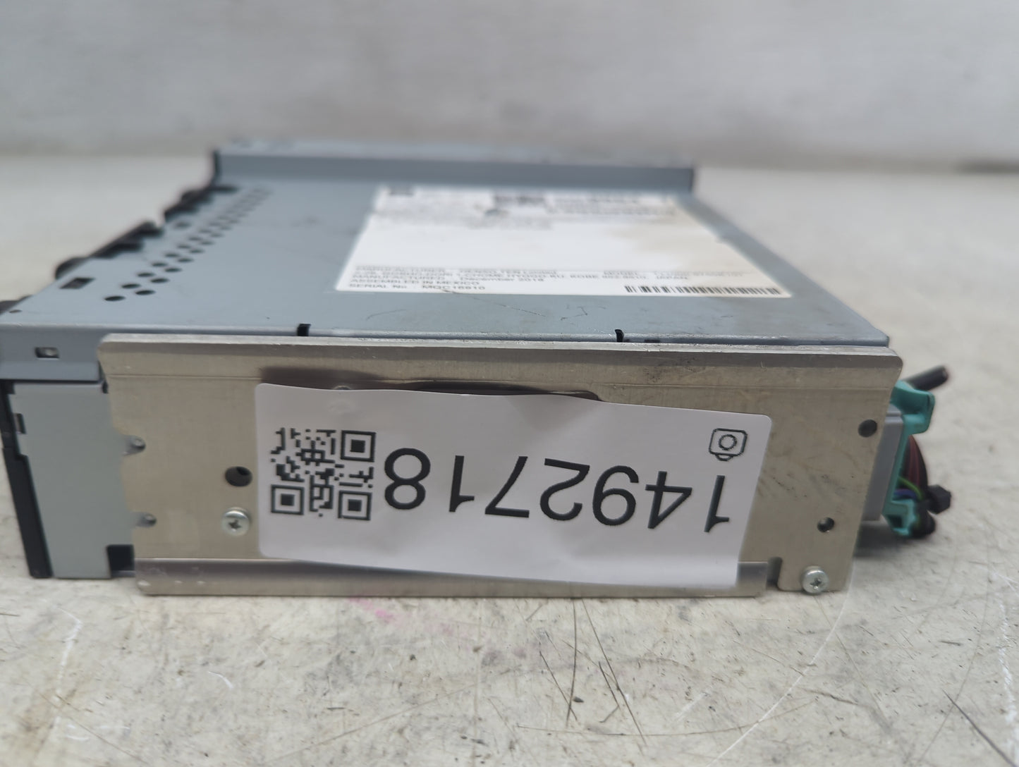 2019-2021 Chevrolet Malibu Radio AM FM Cd Player Receiver Replacement P/N:84479964 111000-6750K101 Fits Fits 2019 2020 2021 