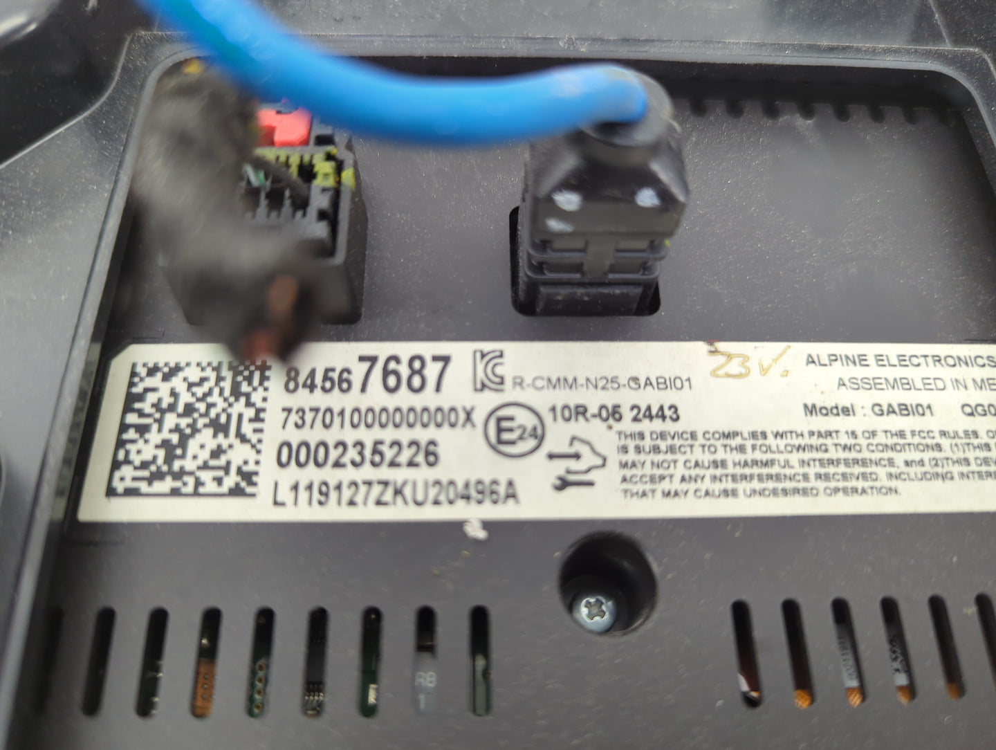 2019 Chevrolet Malibu Information Display Screen 1495152 - Oemusedautoparts1.com