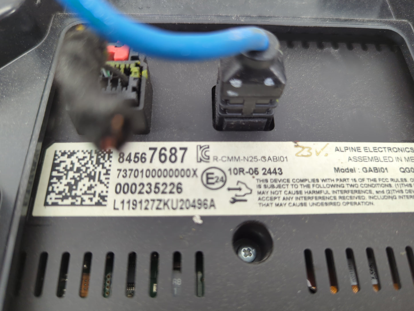 2019 Chevrolet Malibu Information Display Screen 1495152 - Oemusedautoparts1.com