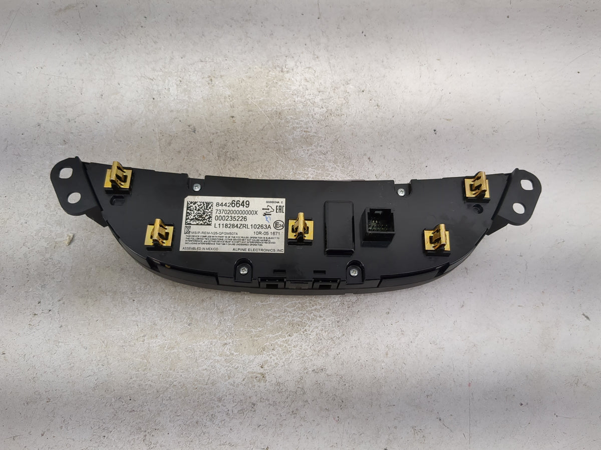 2018-2021 Chevrolet Malibu Climate Control Module Temperature AC/Heater Replacement P/N:84426649 Fits Fits 2018 2019 2020 20