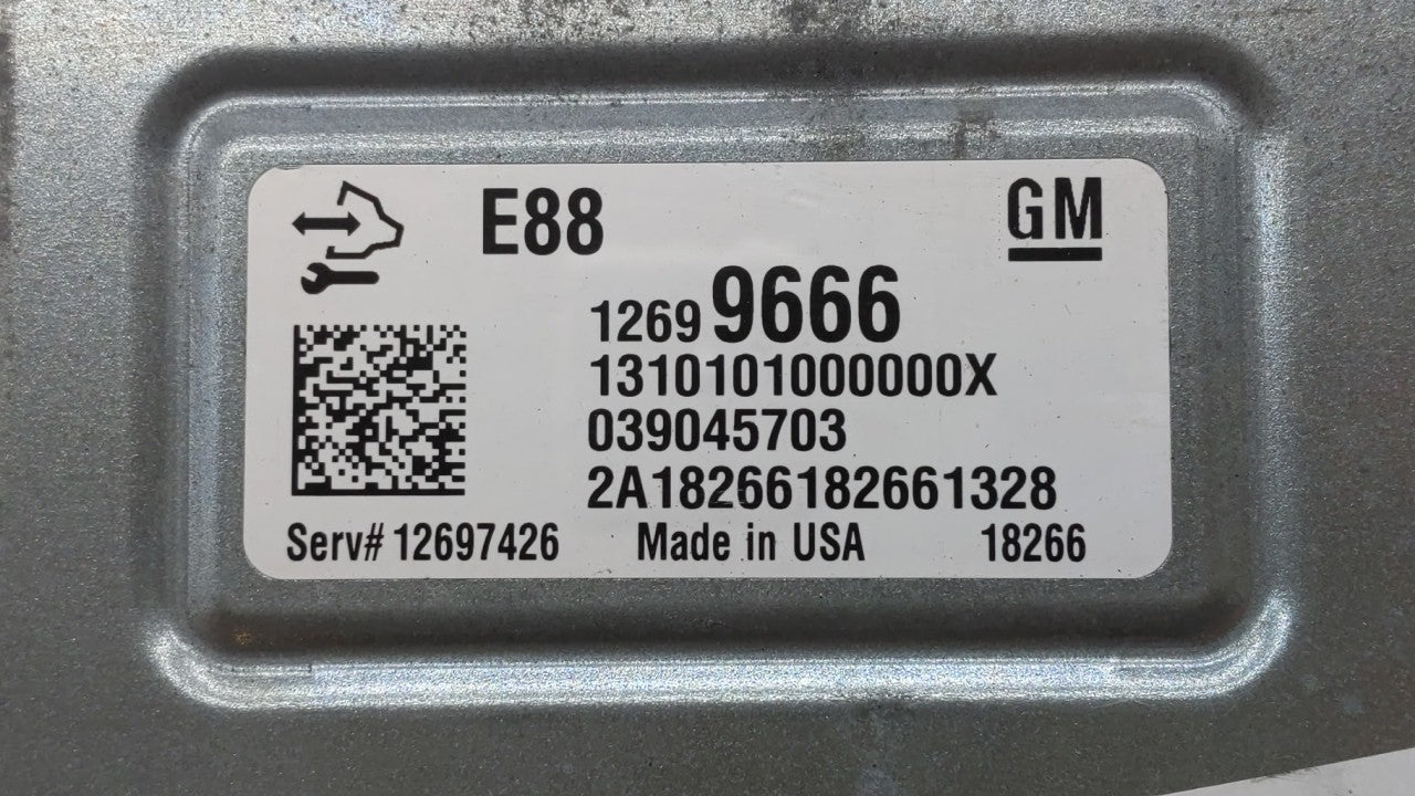 2018-2019 Chevrolet Malibu PCM Engine Control Computer ECU ECM PCU OEM P/N:12680194 12699666, 12697426 Fits Fits 2018 2019 O