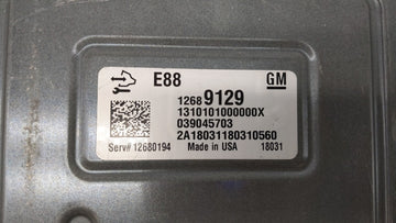 2018-2019 Chevrolet Malibu PCM Engine Control Computer ECU ECM PCU OEM P/N:12680194 12699666, 12697426 Fits Fits 2018 2019 OEM Used Auto Parts