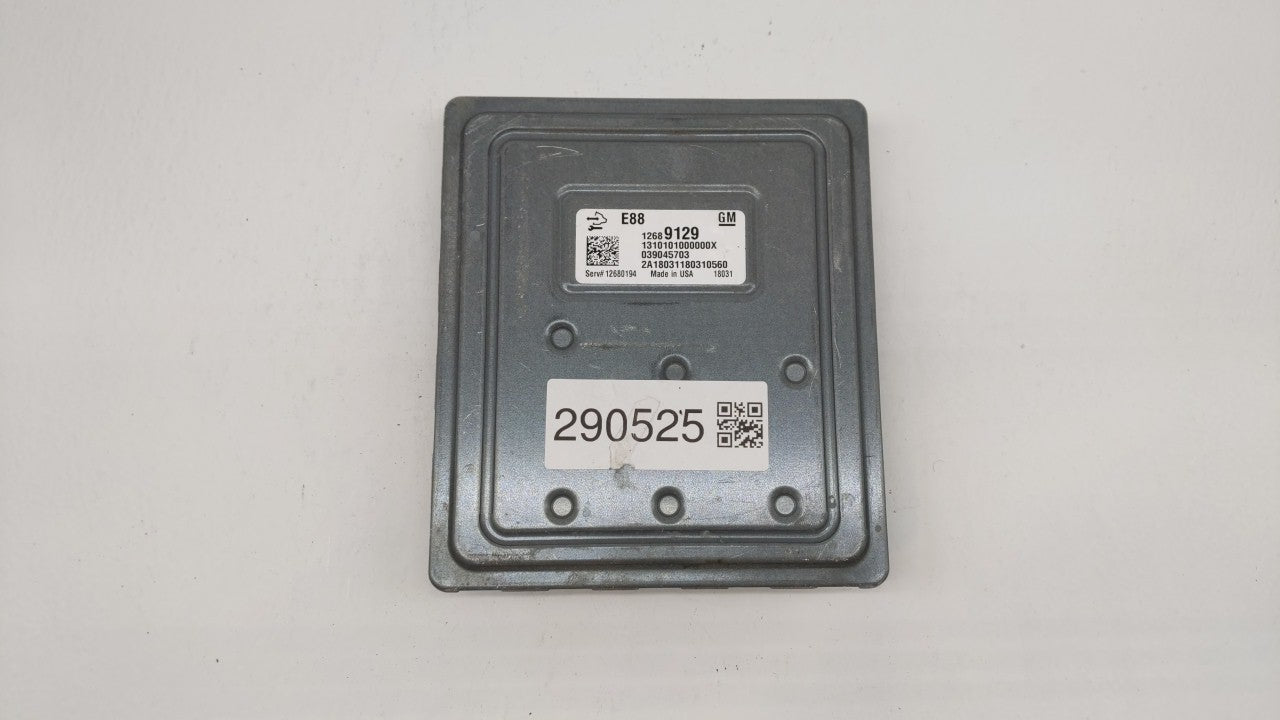 2018-2019 Chevrolet Malibu PCM Engine Control Computer ECU ECM PCU OEM P/N:12680194 12699666, 12697426 Fits Fits 2018 2019 O