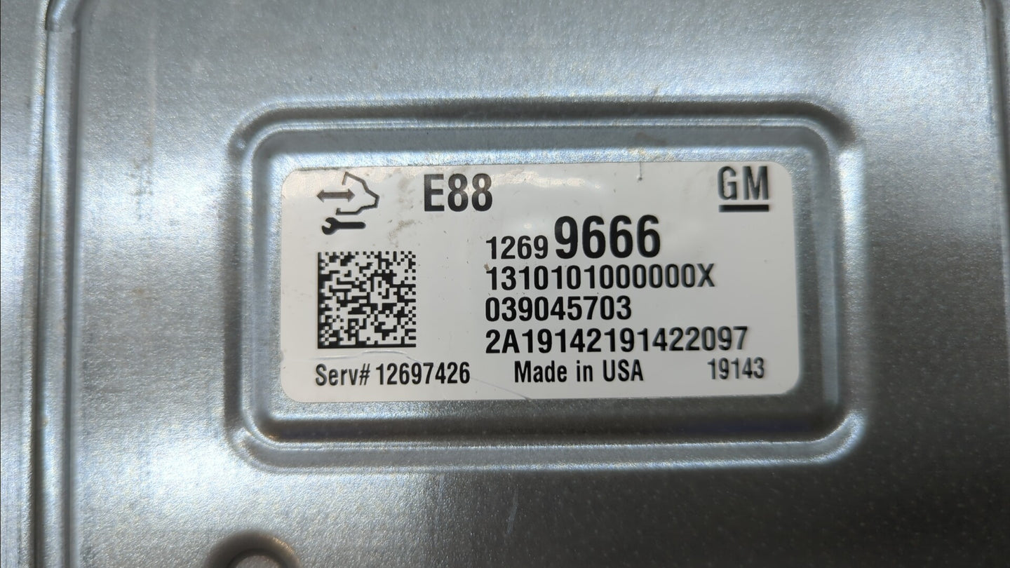 2018-2019 Chevrolet Malibu PCM Engine Control Computer ECU ECM PCU OEM P/N:12694511 12680194, 12699666 Fits Fits 2018 2019 O