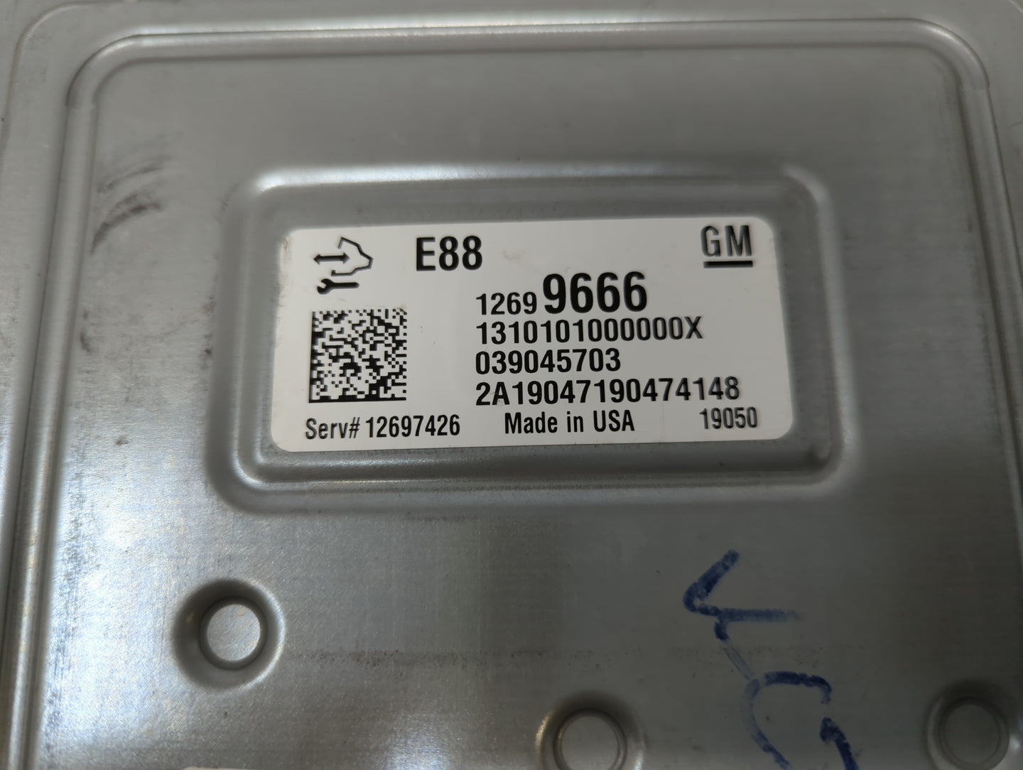 2018-2019 Chevrolet Malibu PCM Engine Control Computer ECU ECM PCU OEM P/N:12689129 12694511, 12680194 Fits Fits 2018 2019 O