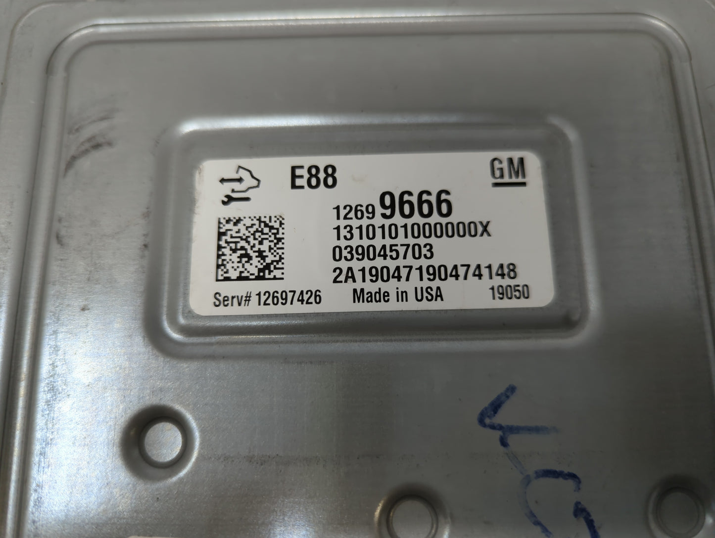 2018-2019 Chevrolet Malibu PCM Engine Control Computer ECU ECM PCU OEM P/N:12689129 12694511, 12680194 Fits Fits 2018 2019 O