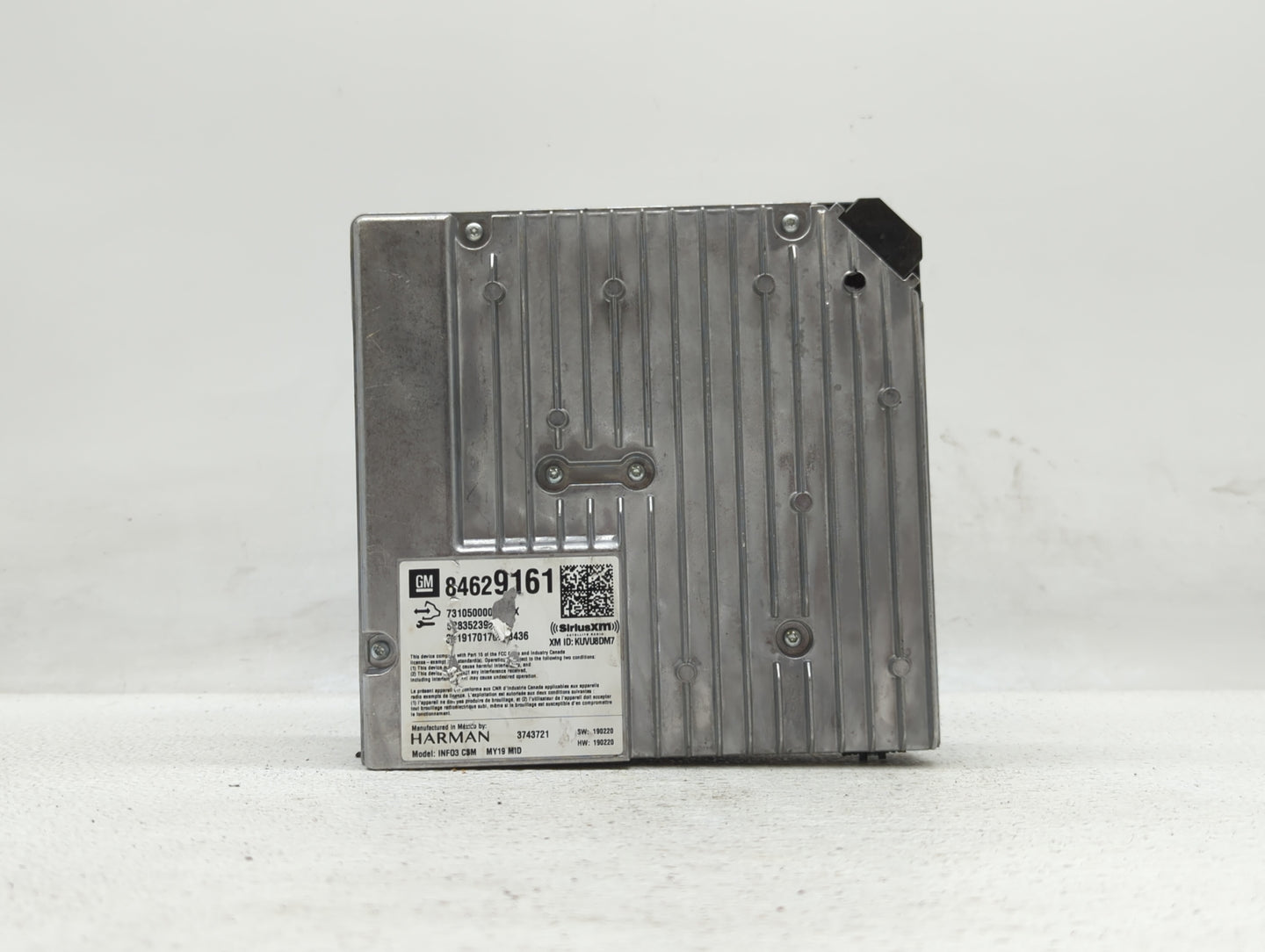 2019 Chevrolet Malibu PCM Engine Control Computer ECU ECM PCU OEM P/N:24629161 Fits OEM Used Auto Parts - Oemusedautoparts1.