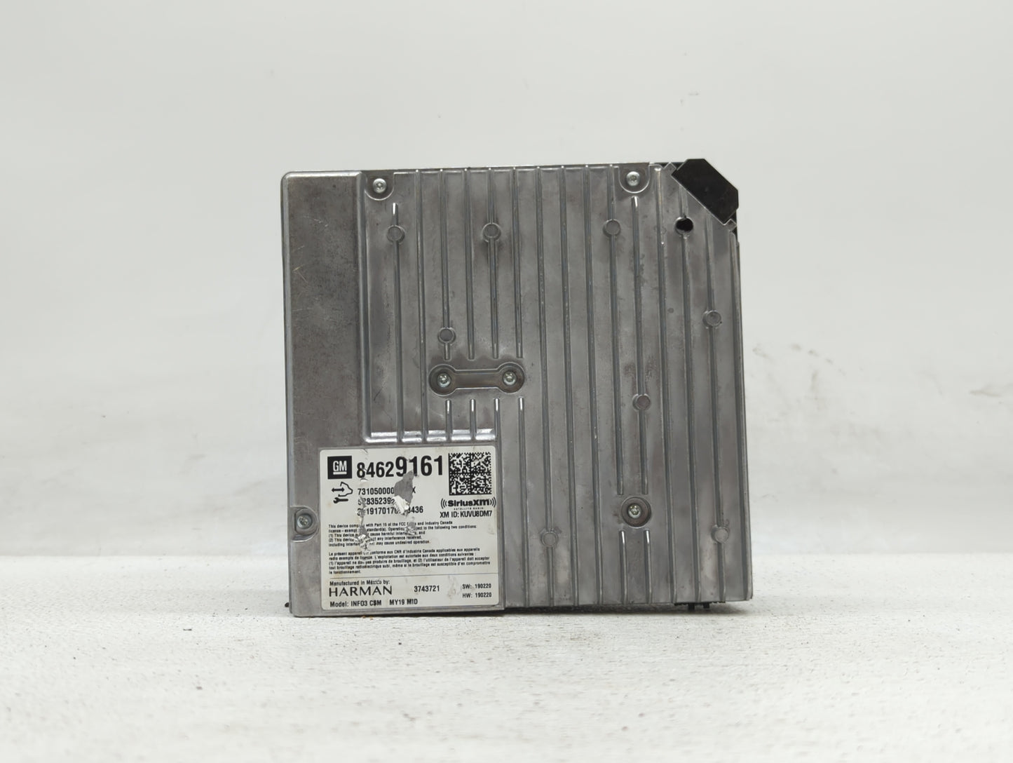 2019 Chevrolet Malibu PCM Engine Control Computer ECU ECM PCU OEM P/N:24629161 Fits OEM Used Auto Parts - Oemusedautoparts1.