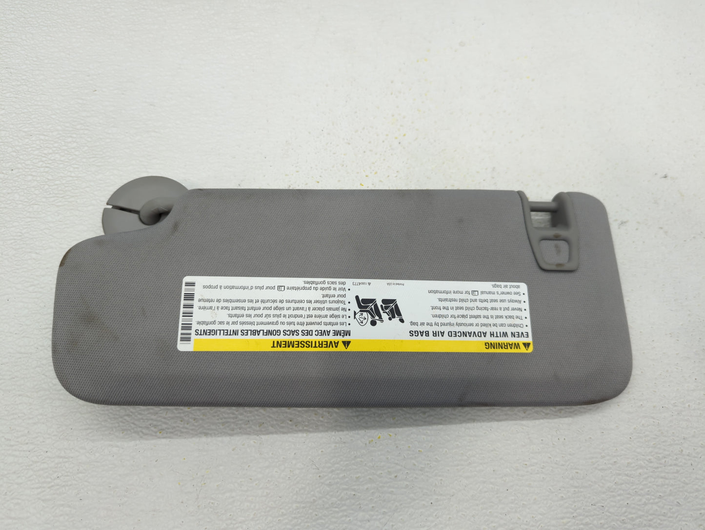 2016-2021 Chevrolet Malibu Sun Visor Shade Replacement Passenger Right Mirror Fits Fits 2016 2017 2018 2019 2020 2021 OEM Us