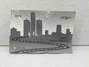 2019 Chevrolet Malibu Owners Manual Book Guide OEM Used Auto Parts - Oemusedautoparts1.com