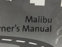2019 Chevrolet Malibu Owners Manual Book Guide OEM Used Auto Parts - Oemusedautoparts1.com