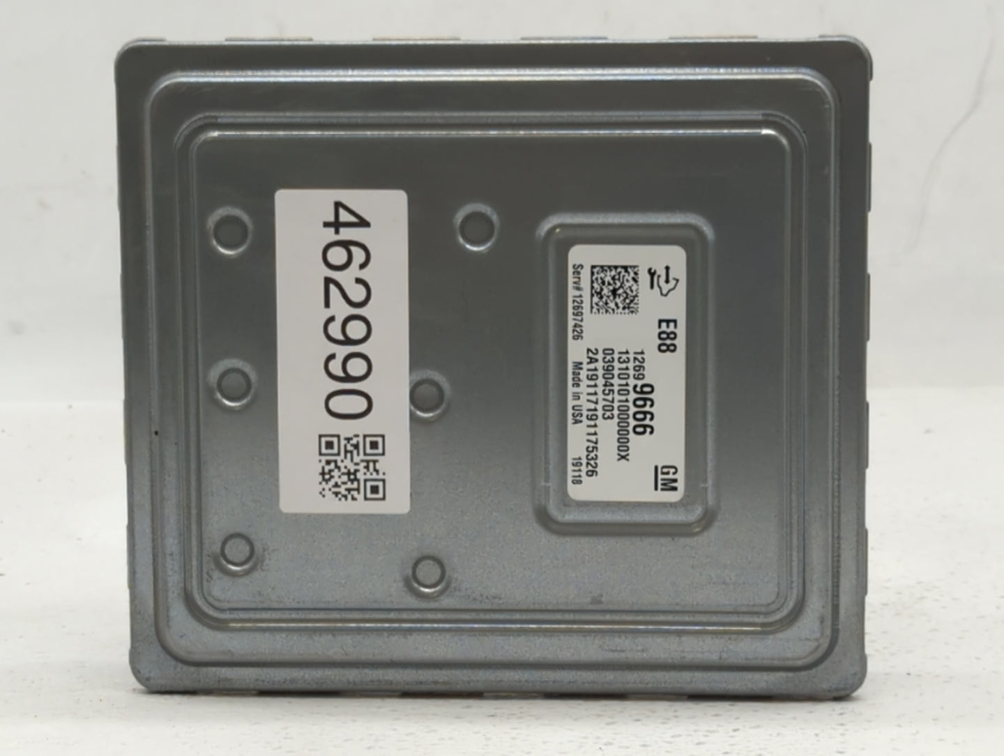 2018-2019 Chevrolet Malibu PCM Engine Control Computer ECU ECM PCU OEM P/N:12697426 12699666, 12680194 Fits Fits 2018 2019 O