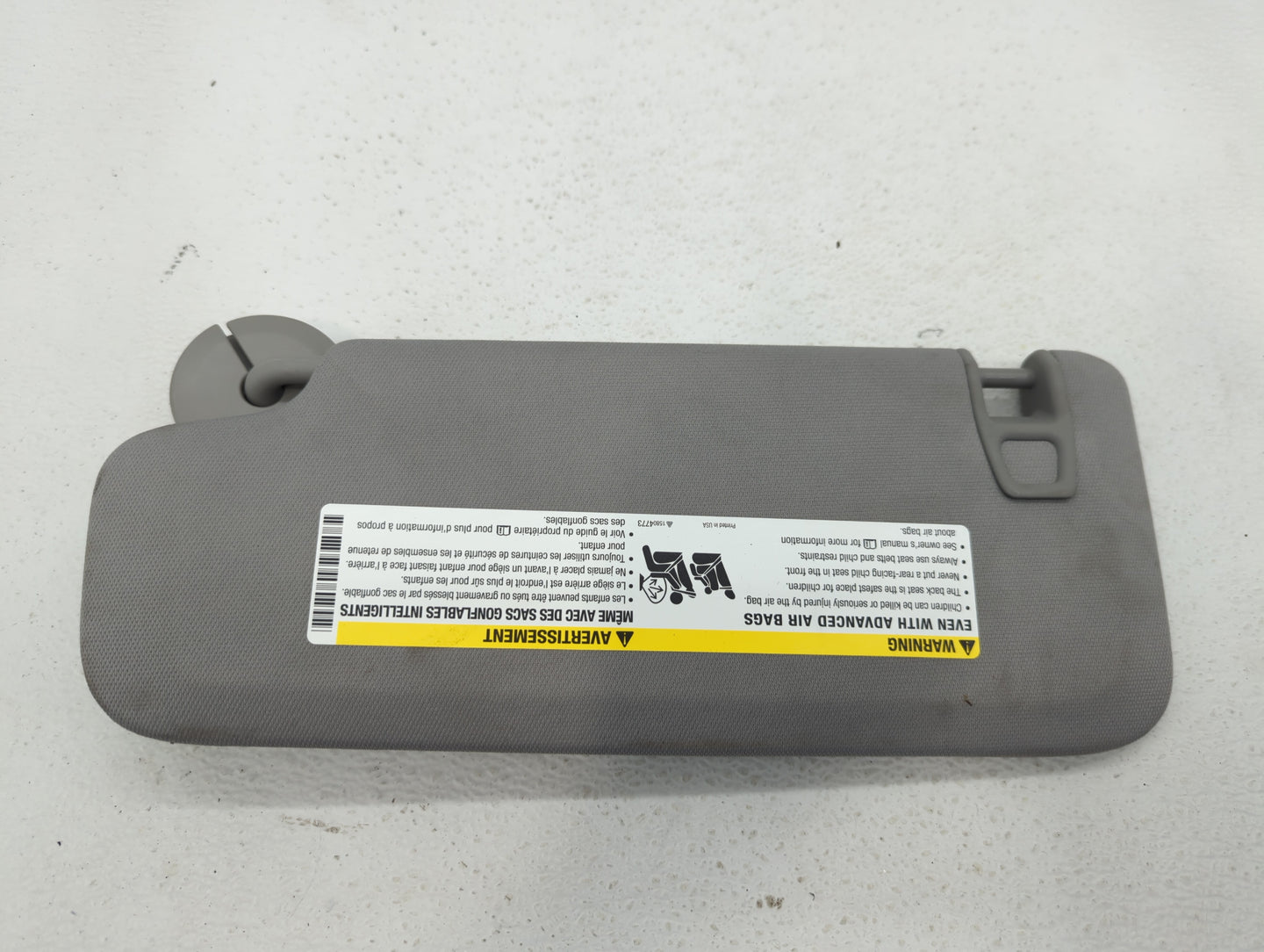 2016-2021 Chevrolet Malibu Sun Visor Shade Replacement Passenger Right Mirror Fits Fits 2016 2017 2018 2019 2020 2021 OEM Us