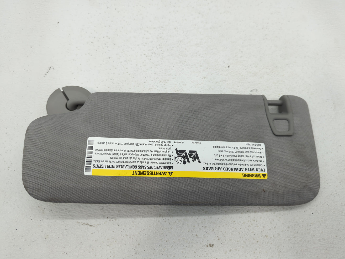 2016-2021 Chevrolet Malibu Sun Visor Shade Replacement Passenger Right Mirror Fits Fits 2016 2017 2018 2019 2020 2021 OEM Us