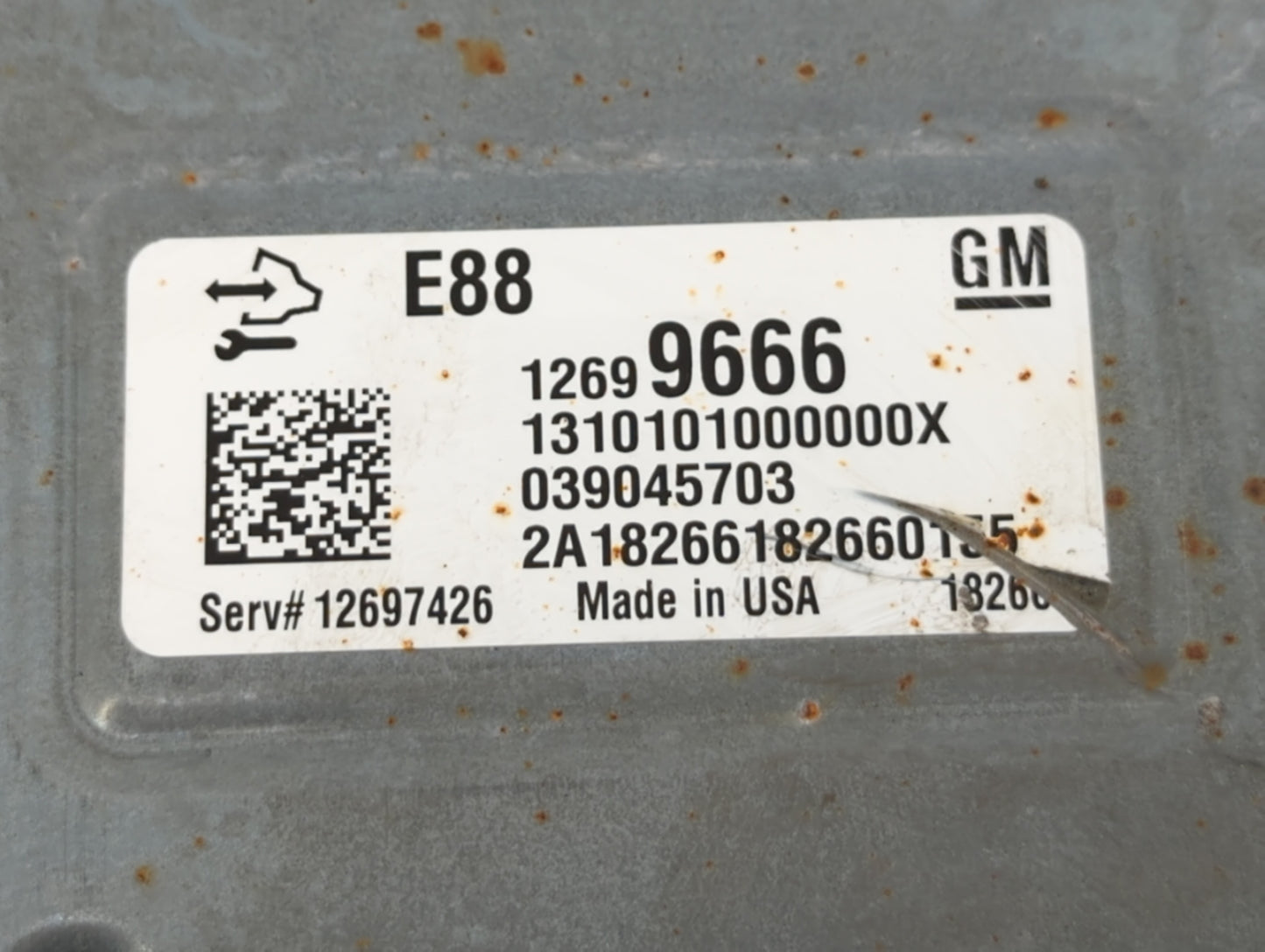 2018-2019 Chevrolet Malibu PCM Engine Control Computer ECU ECM PCU OEM P/N:12699666 12689129, 12697426 Fits Fits 2018 2019 O