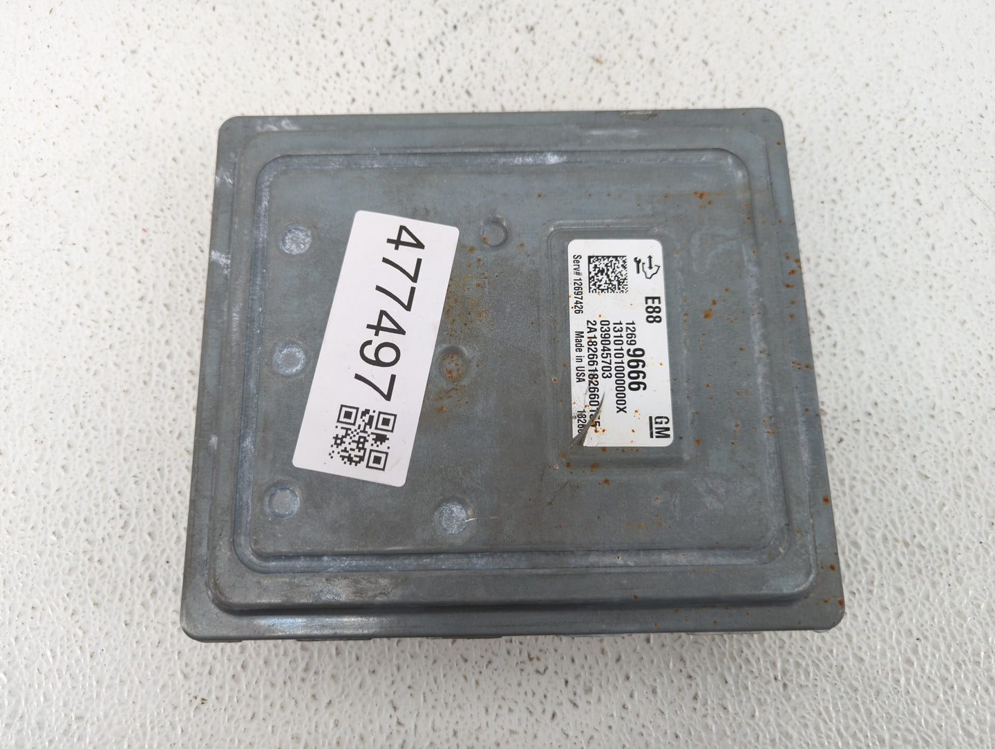 2018-2019 Chevrolet Malibu PCM Engine Control Computer ECU ECM PCU OEM P/N:12699666 12689129, 12697426 Fits Fits 2018 2019 O