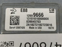 2018-2019 Chevrolet Malibu PCM Engine Control Computer ECU ECM PCU OEM P/N:12699666 12689129, 12697426 Fits Fits 2018 2019 O