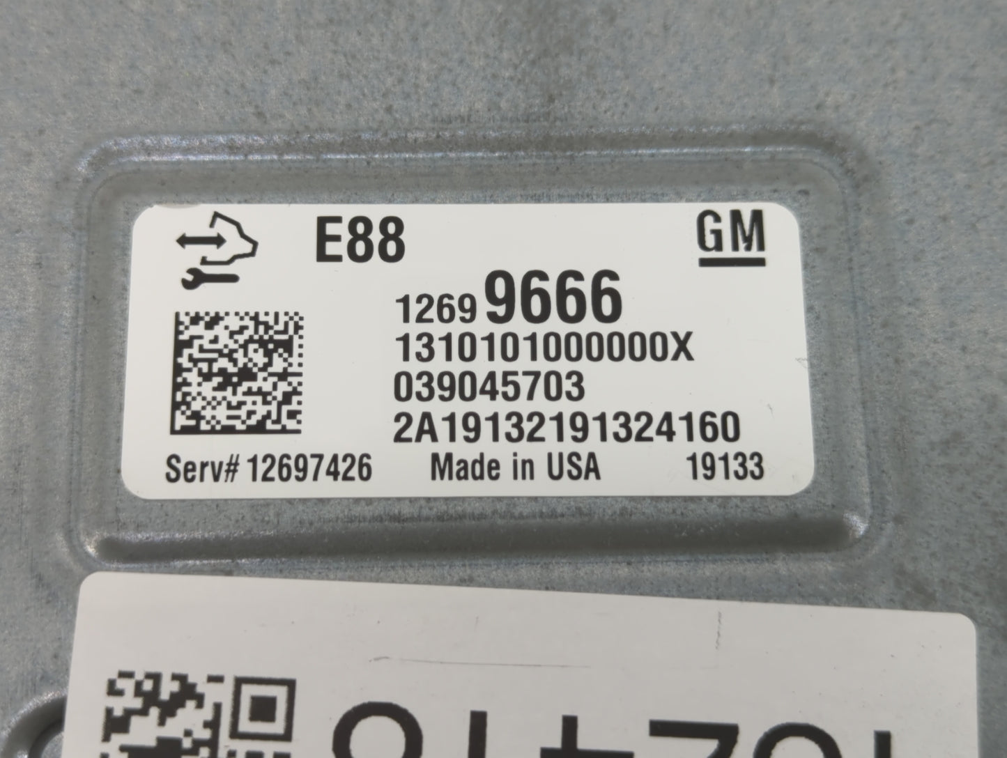 2018-2019 Chevrolet Malibu PCM Engine Control Computer ECU ECM PCU OEM P/N:12699666 12689129, 12697426 Fits Fits 2018 2019 O