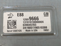 2018-2019 Chevrolet Malibu PCM Engine Control Computer ECU ECM PCU OEM P/N:12699666 12689129 Fits Fits 2018 2019 OEM Used Au