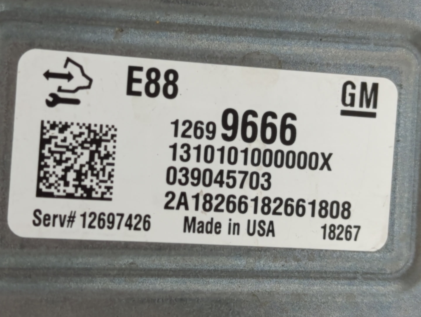 2018-2019 Chevrolet Malibu PCM Engine Control Computer ECU ECM PCU OEM P/N:12697426 12699666 Fits Fits 2018 2019 OEM Used Au