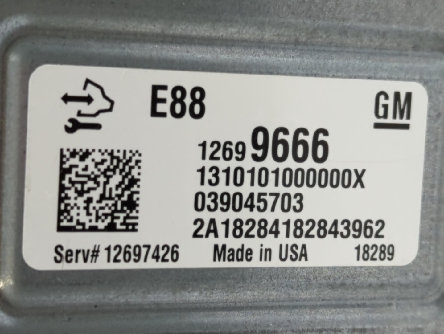 2018-2019 Chevrolet Malibu PCM Engine Control Computer ECU ECM PCU OEM P/N:12697426 12699666 Fits Fits 2018 2019 OEM Used Au