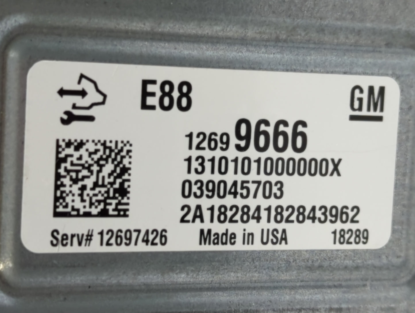 2018-2019 Chevrolet Malibu PCM Engine Control Computer ECU ECM PCU OEM P/N:12697426 12699666 Fits Fits 2018 2019 OEM Used Au