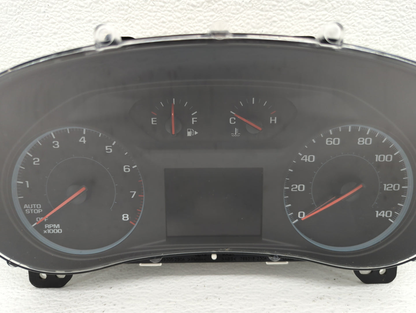 2019 Chevrolet Malibu Instrument Cluster Speedometer Gauges P/N:84560724 84524327 Fits OEM Used Auto Parts - Oemusedautopart