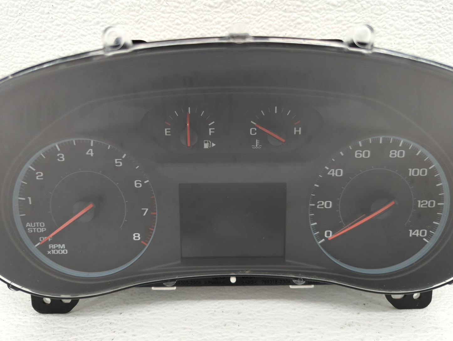 2019 Chevrolet Malibu Instrument Cluster Speedometer Gauges P/N:84560724 84524327 Fits OEM Used Auto Parts - Oemusedautopart