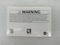 2019 Chevrolet Malibu Owners Manual Book Guide OEM Used Auto Parts - Oemusedautoparts1.com
