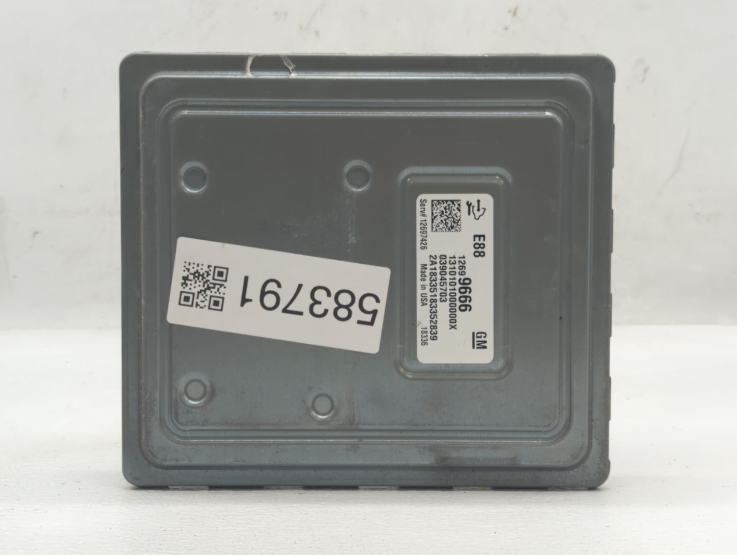 2018-2019 Chevrolet Malibu PCM Engine Control Computer ECU ECM PCU OEM P/N:12699666 Fits Fits 2018 2019 OEM Used Auto Parts 
