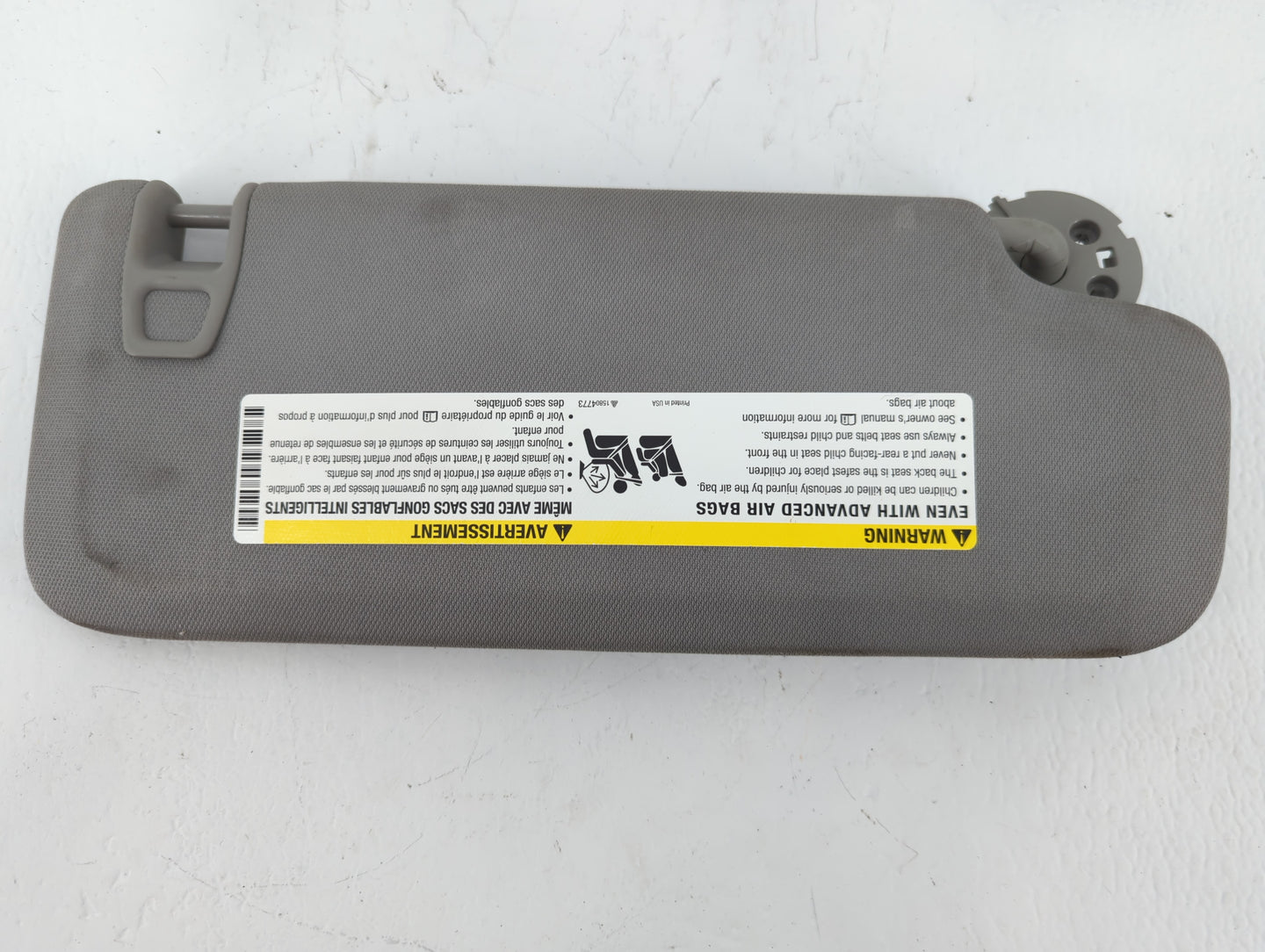 2016-2021 Chevrolet Malibu Sun Visor Shade Replacement Driver Left Mirror Fits Fits 2016 2017 2018 2019 2020 2021 OEM Used A