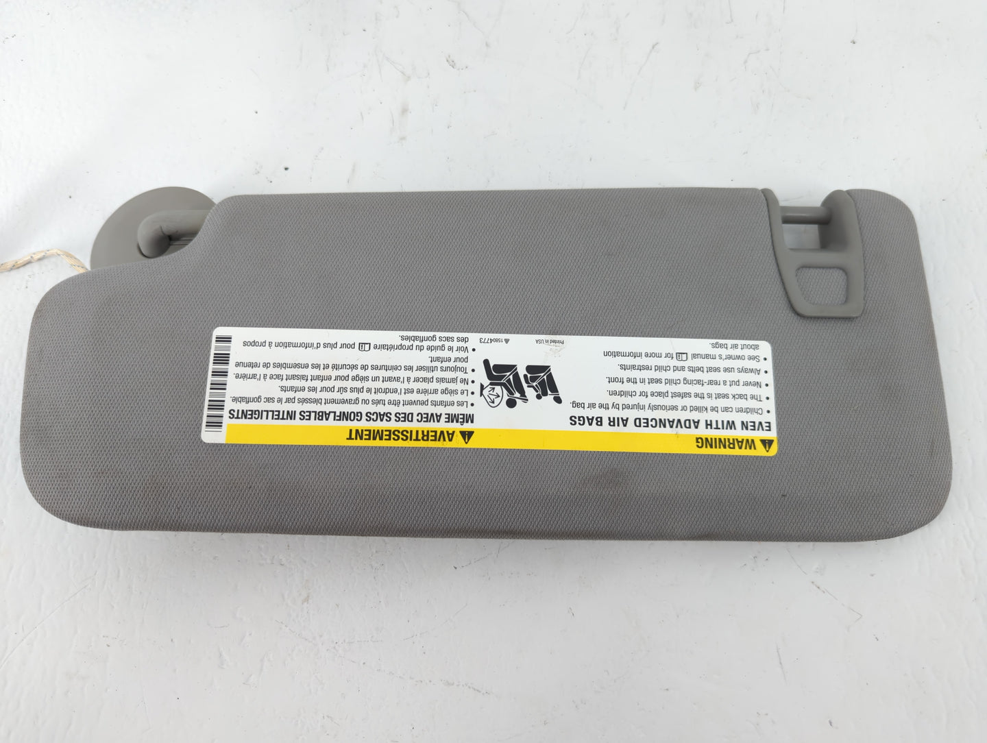 2016-2021 Chevrolet Malibu Sun Visor Shade Replacement Passenger Right Mirror Fits Fits 2016 2017 2018 2019 2020 2021 OEM Us