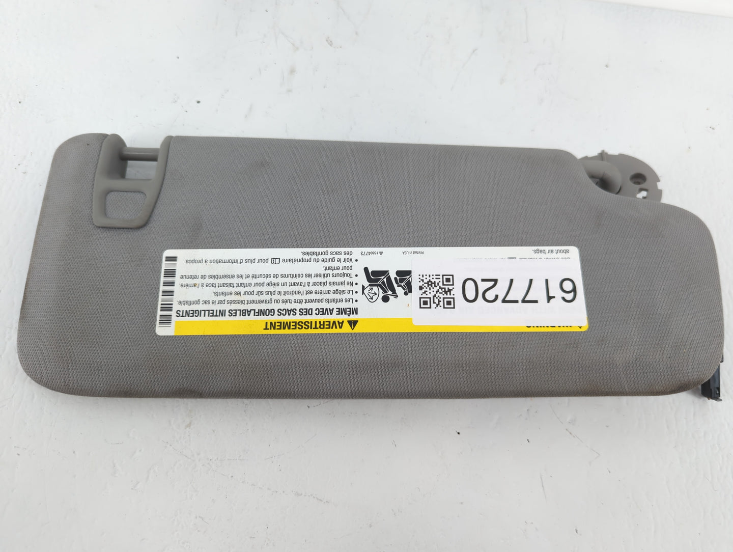 2016-2021 Chevrolet Malibu Sun Visor Shade Replacement Driver Left Mirror Fits Fits 2016 2017 2018 2019 2020 2021 OEM Used A