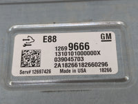 2018-2019 Chevrolet Malibu PCM Engine Control Computer ECU ECM PCU OEM P/N:12699666 Fits Fits 2018 2019 OEM Used Auto Parts 