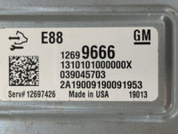 2018-2019 Chevrolet Malibu PCM Engine Control Computer ECU ECM PCU OEM P/N:12699666 Fits Fits 2018 2019 OEM Used Auto Parts 