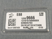 2018-2019 Chevrolet Malibu PCM Engine Control Computer ECU ECM PCU OEM P/N:12699666 Fits Fits 2018 2019 OEM Used Auto Parts 