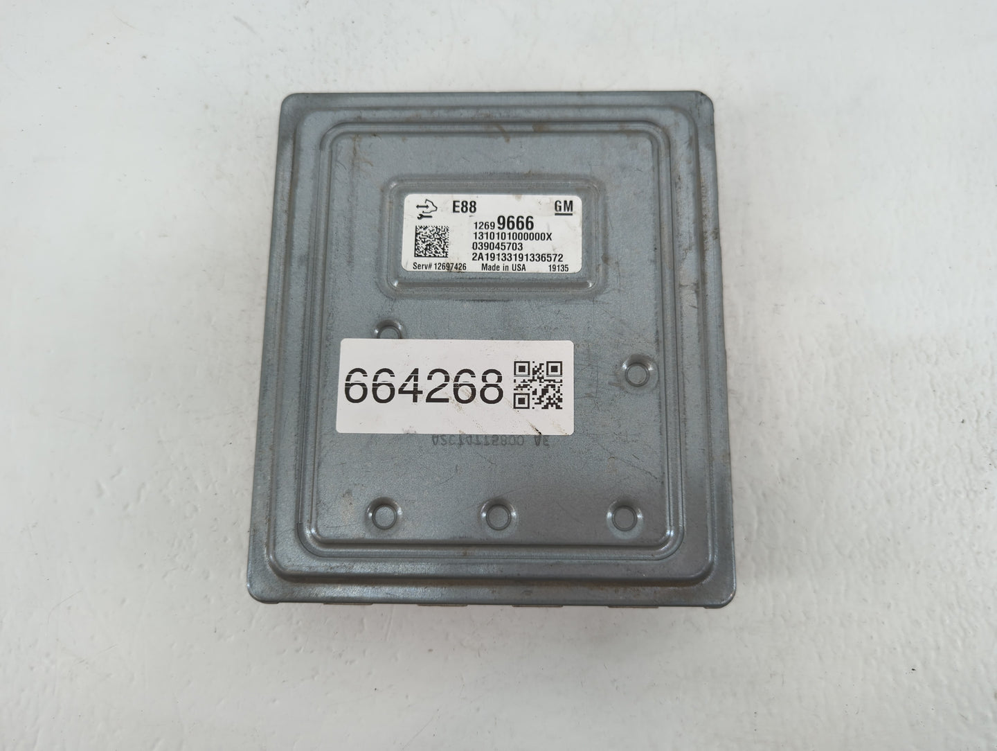 2018-2019 Chevrolet Malibu PCM Engine Control Computer ECU ECM PCU OEM P/N:12699666 Fits Fits 2018 2019 OEM Used Auto Parts 