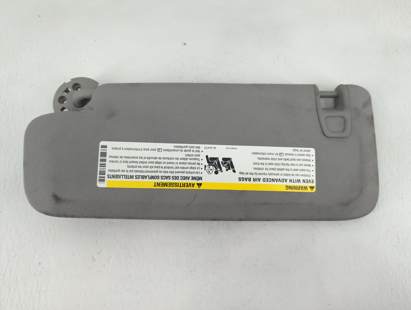 2016-2021 Chevrolet Malibu Sun Visor Shade Replacement Driver Left Mirror Fits Fits 2016 2017 2018 2019 2020 2021 OEM Used A